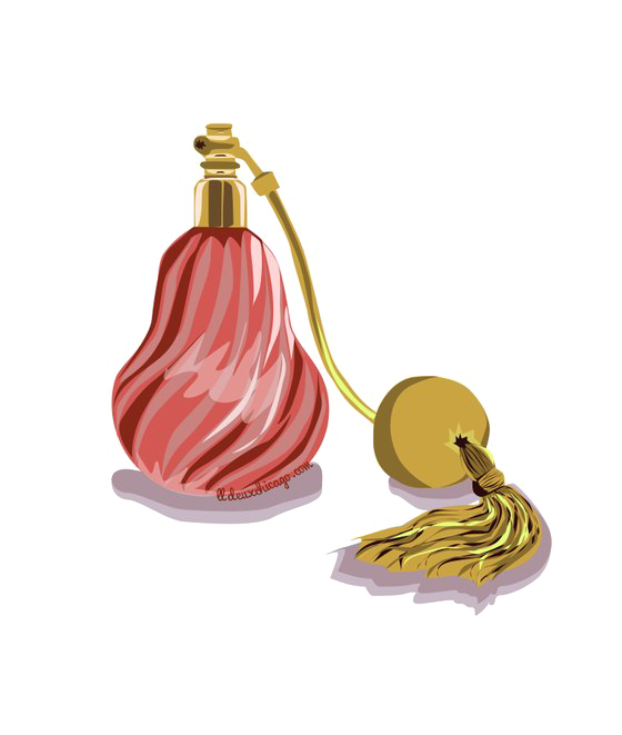 Download PNG image - Vintage Perfume PNG Free Download 