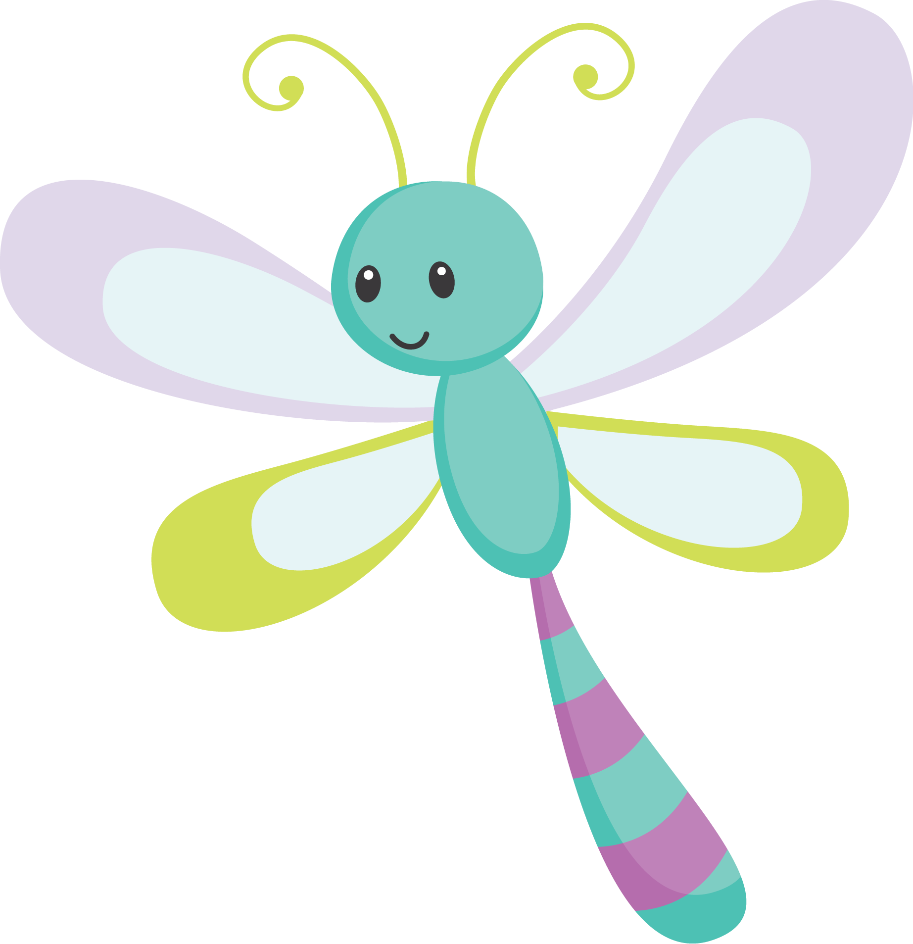Download PNG image - Cute Insect Transparent Background 