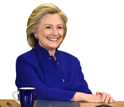 Download PNG image - Smiling Hillary Clinton PNG Transparent Image 