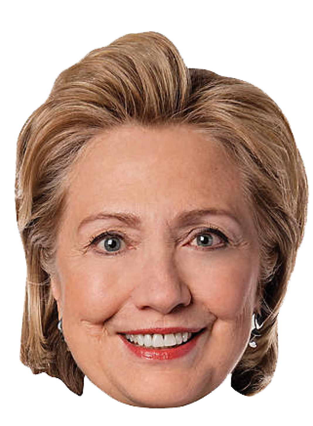 Download PNG image - Face Hillary Clinton PNG File 
