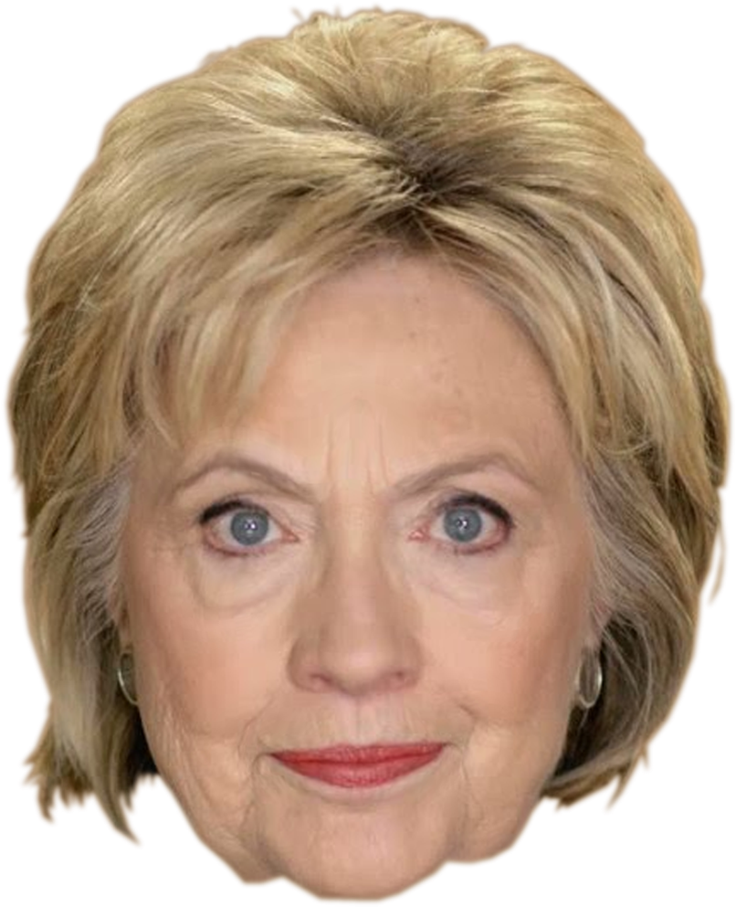 Download PNG image - Face Hillary Clinton PNG Photos 