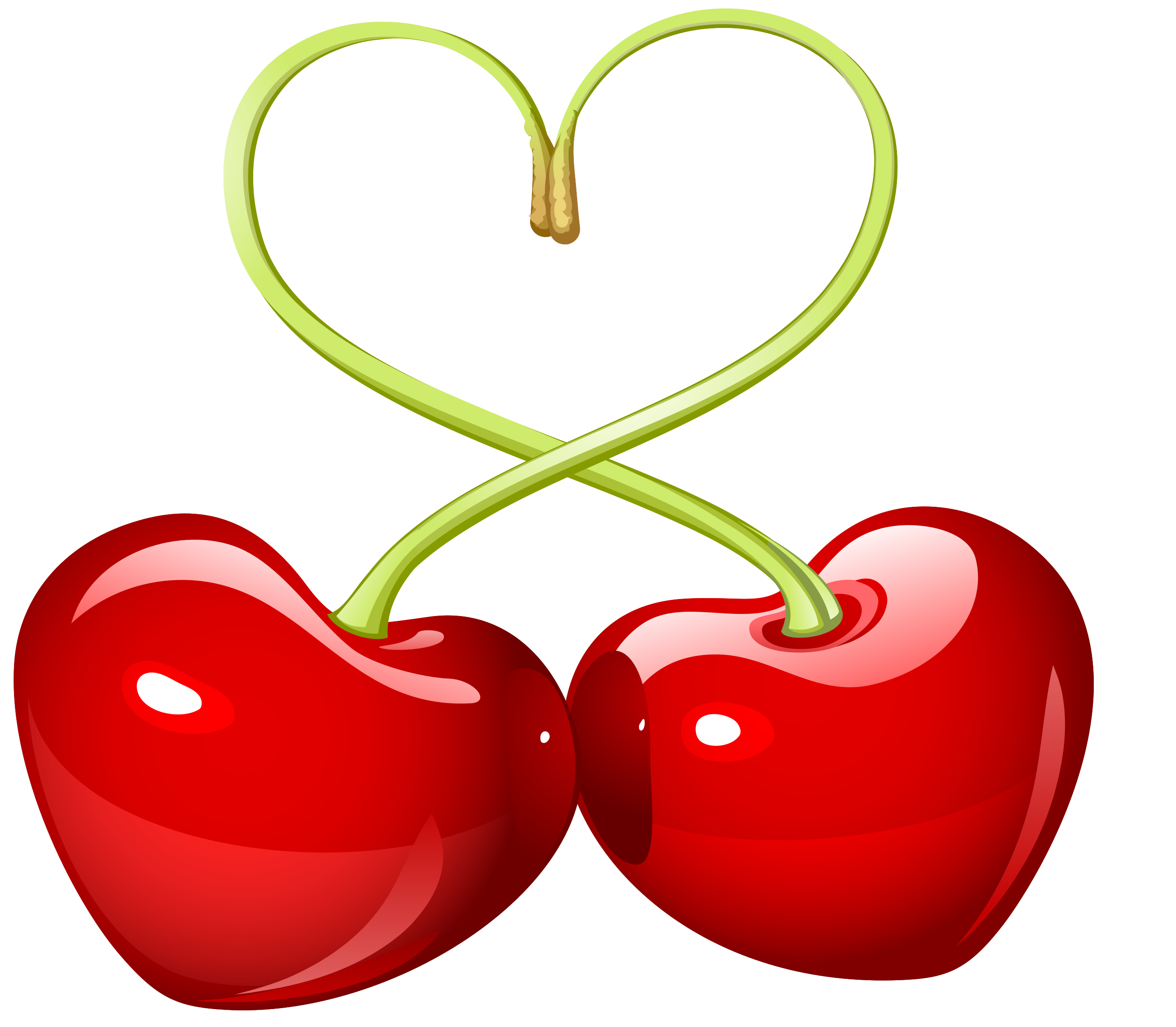 Download PNG image - Heart Fruit Transparent Background 