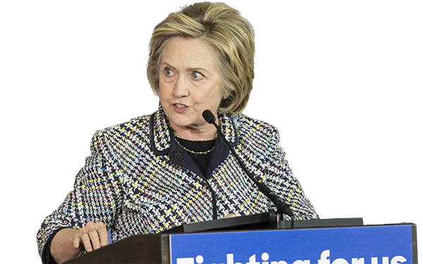 Download PNG image - Hillary Clinton PNG File 