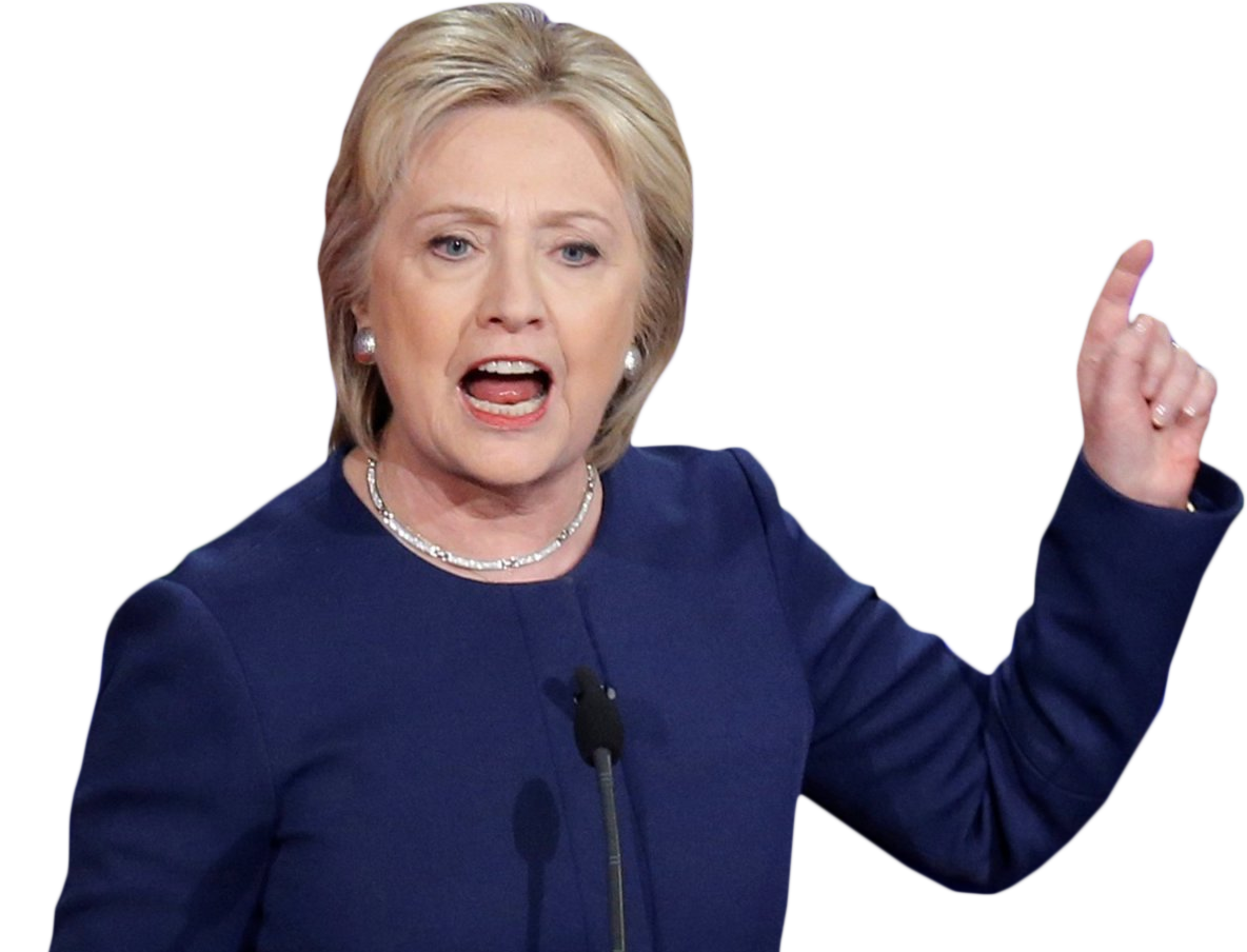 Download PNG image - Hillary Clinton Transparent PNG 