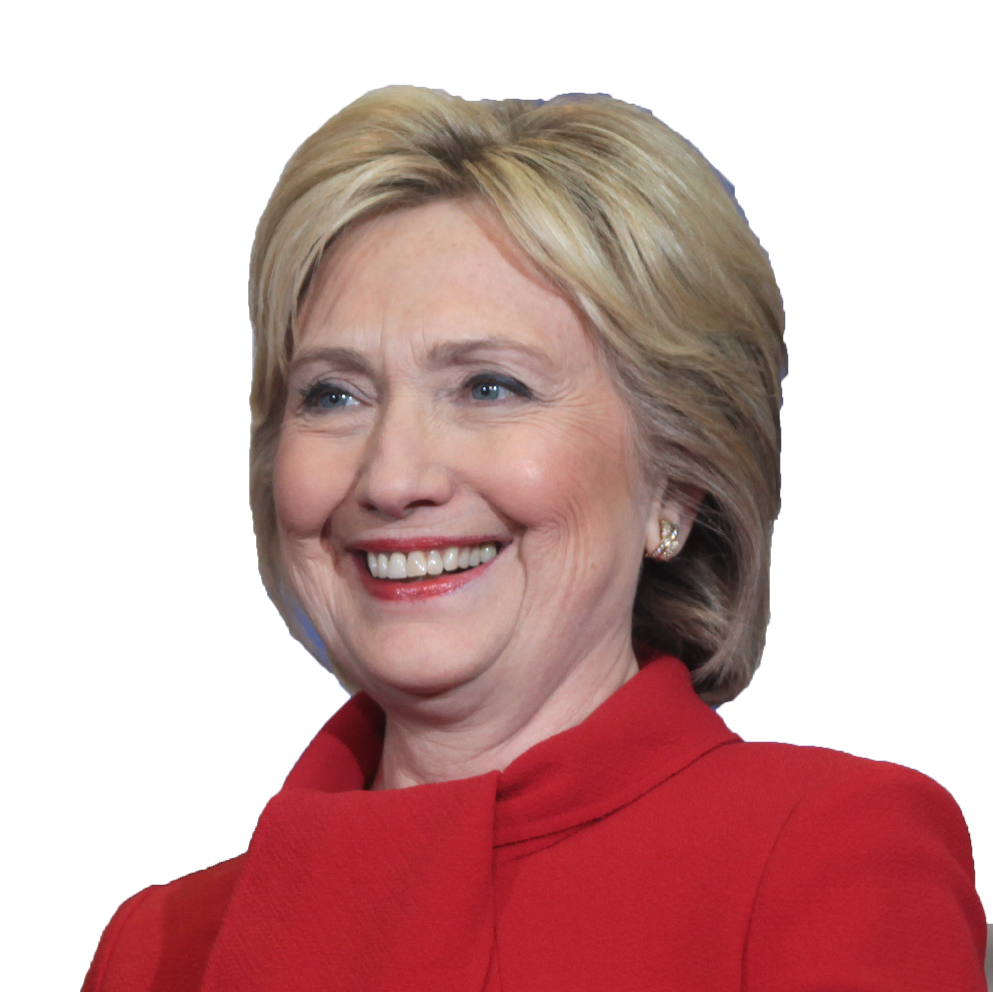 Download PNG image - Smiling Hillary Clinton PNG Image 