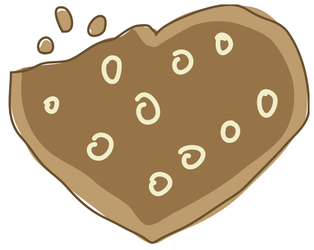 Download PNG image - Vector Heart Cookie PNG Transparent Image 