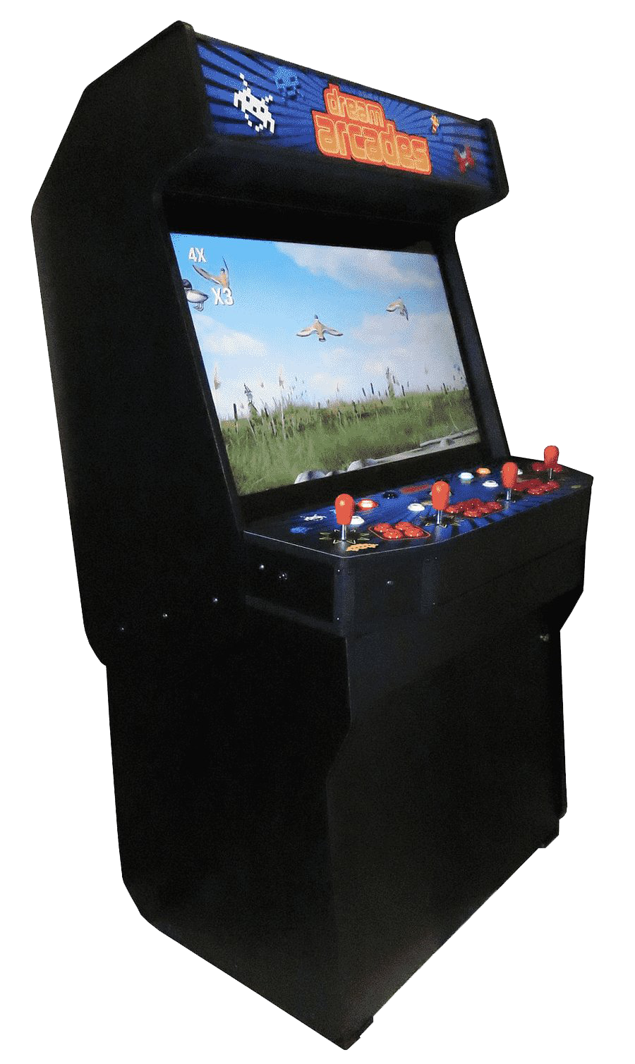Download PNG image - Retro Arcade Machine Download PNG Image 
