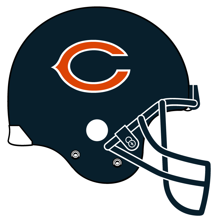Download PNG image - Chicago Bears Logo Helmet PNG 