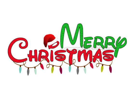 Download PNG image - Christmas Text Transparent Background 