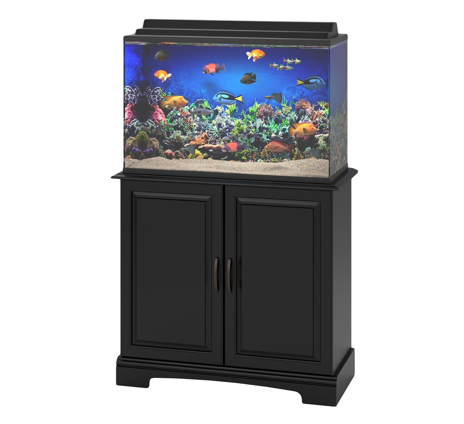 Download PNG image - Fish Tank Aquarium Wardrobe Transparent PNG 