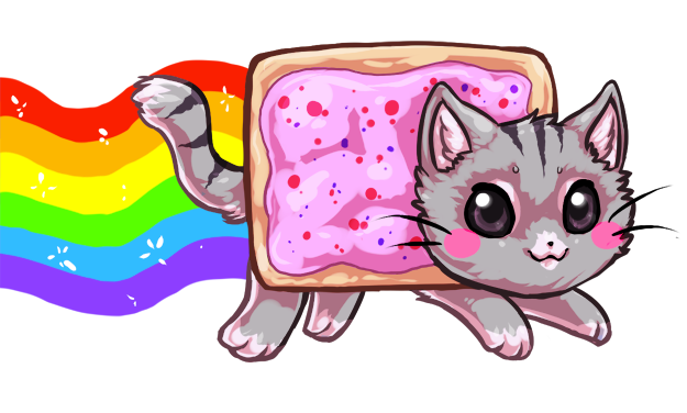 Download PNG image - Nyan Cat PNG Background Image 