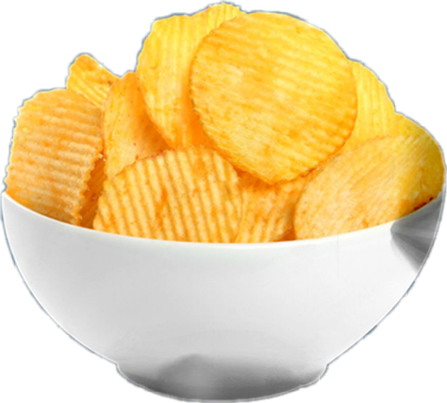Download PNG image - Crisp Chips Bowl PNG Clipart 