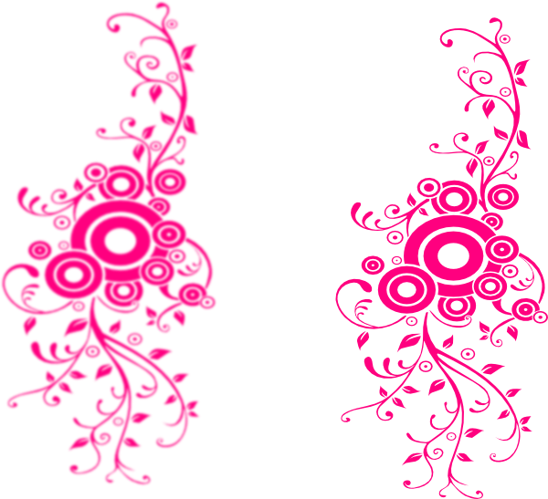 Download PNG image - Fuchsia Border PNG File 