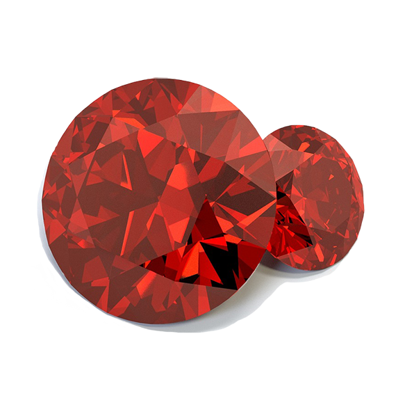 Download PNG image - Red Ruby Gemstone Transparent PNG 