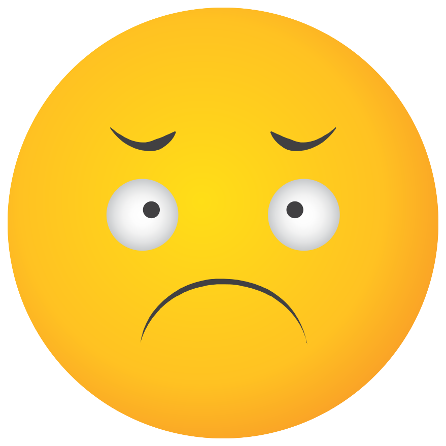 Download PNG image - Sad Emoji PNG HD 