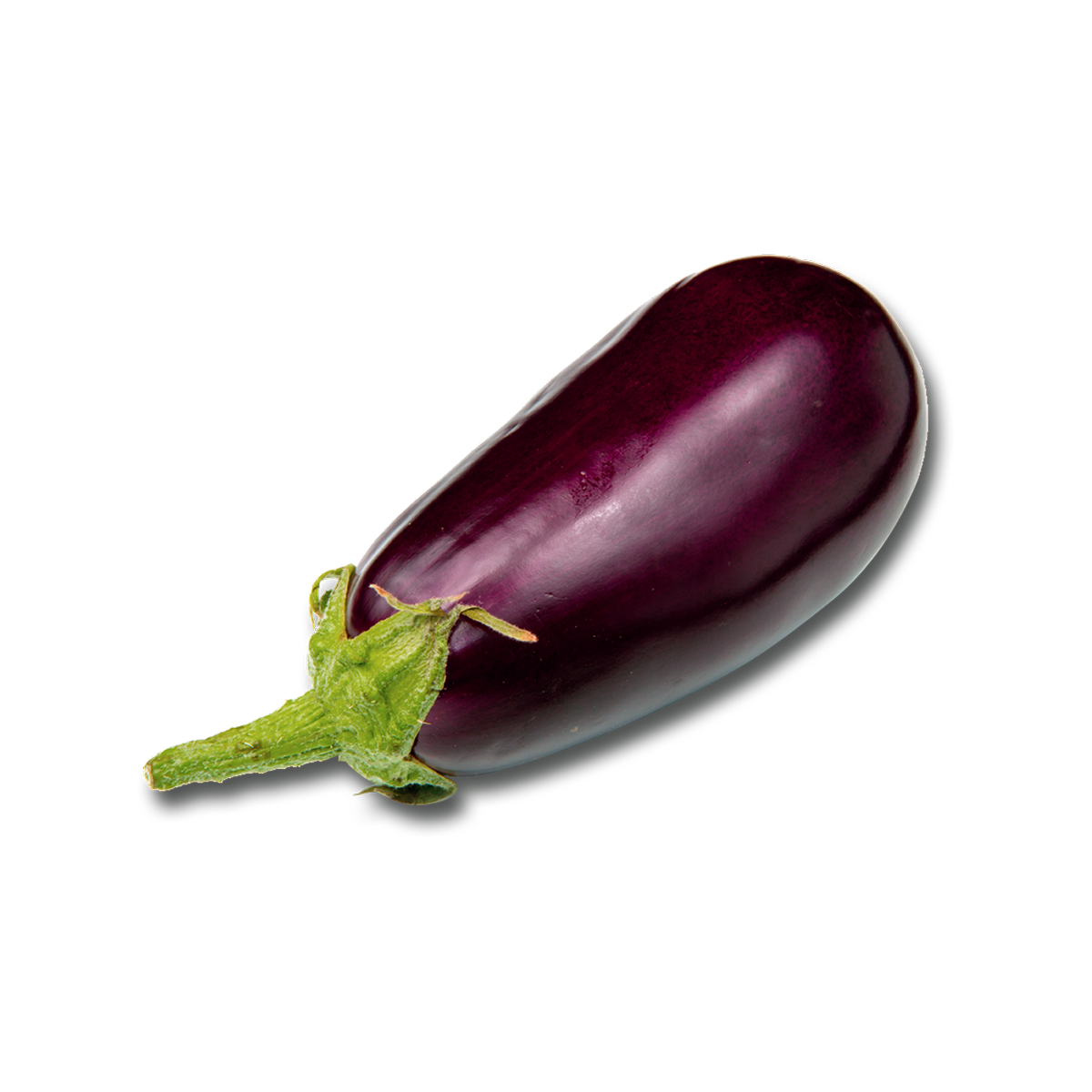 Download PNG image - Single Brinjal Eggplant PNG File 