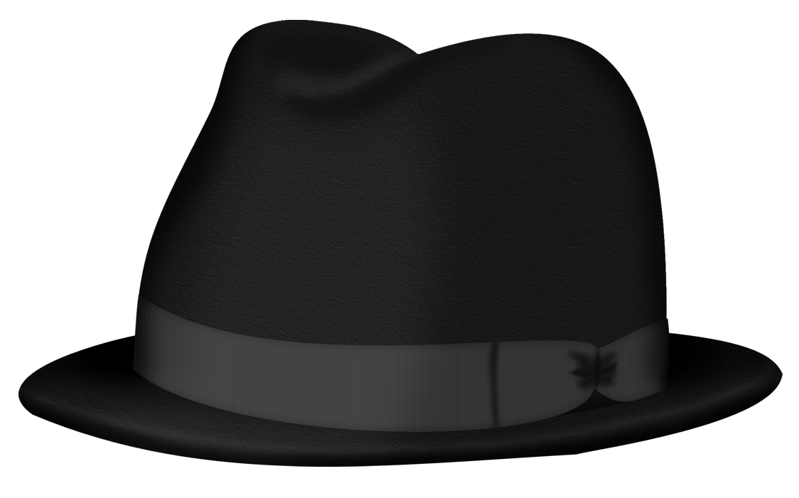Download PNG image - Vector Black Hat PNG Transparent Image 
