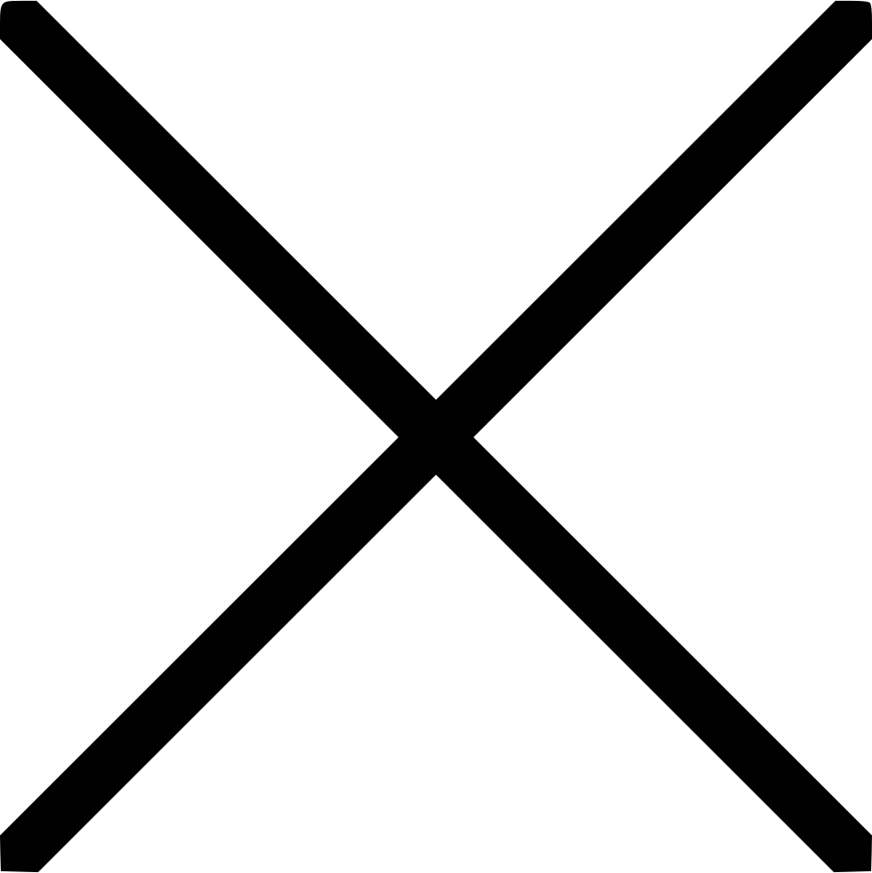 Download PNG image - Wrong Cross PNG File 