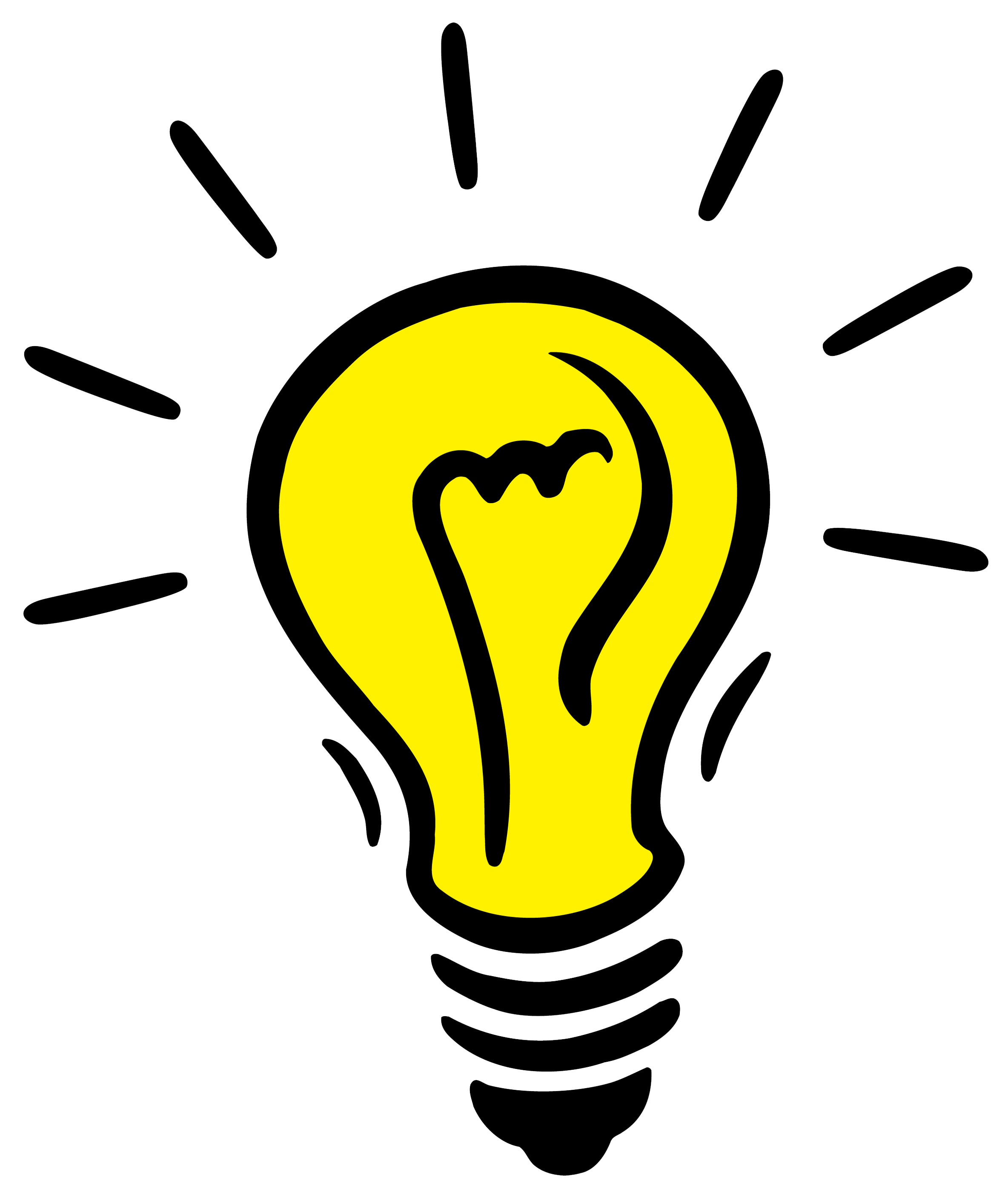 Download PNG image - Yellow Bulb PNG Photos 
