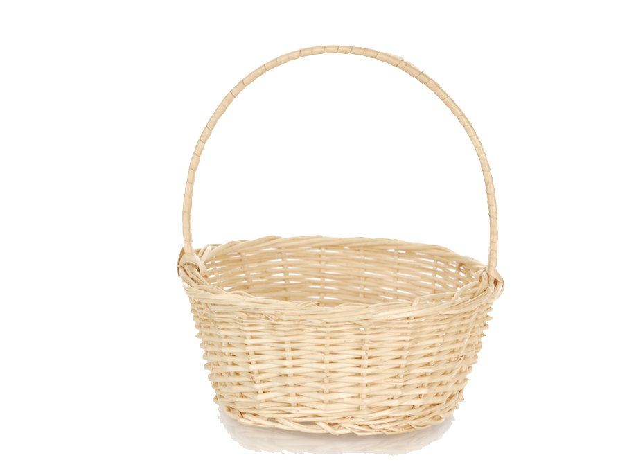 Download PNG image - Empty Easter Basket PNG Transparent Picture 