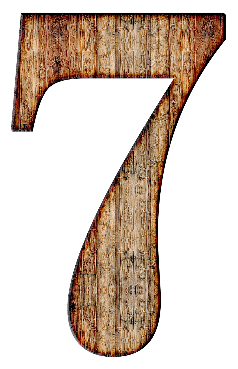 Fancy Number PNG Picture