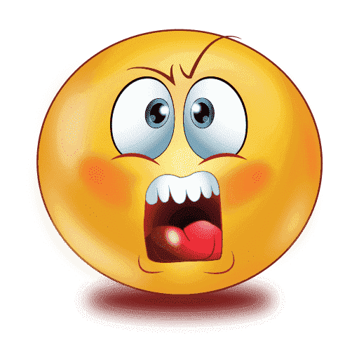 Download PNG image - Gradient Angry Emoji PNG Transparent Picture 