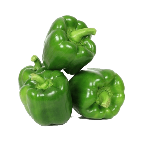 Download PNG image - Green Bell Pepper Transparent Background 