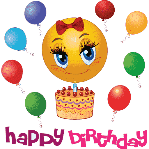 Download PNG image - Happy Birthday Emoji PNG Free Download 