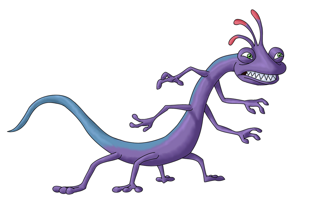 Download PNG image - Monsters Inc Purple Lizard PNG Image 