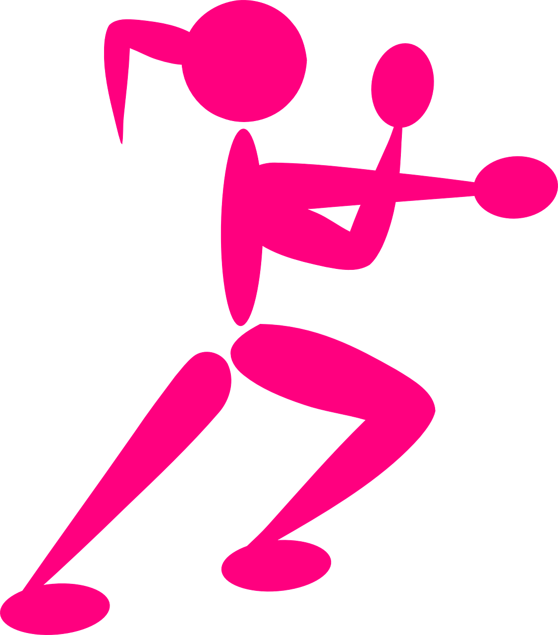 Download PNG image - Pink Boxer Woman Transparent PNG 