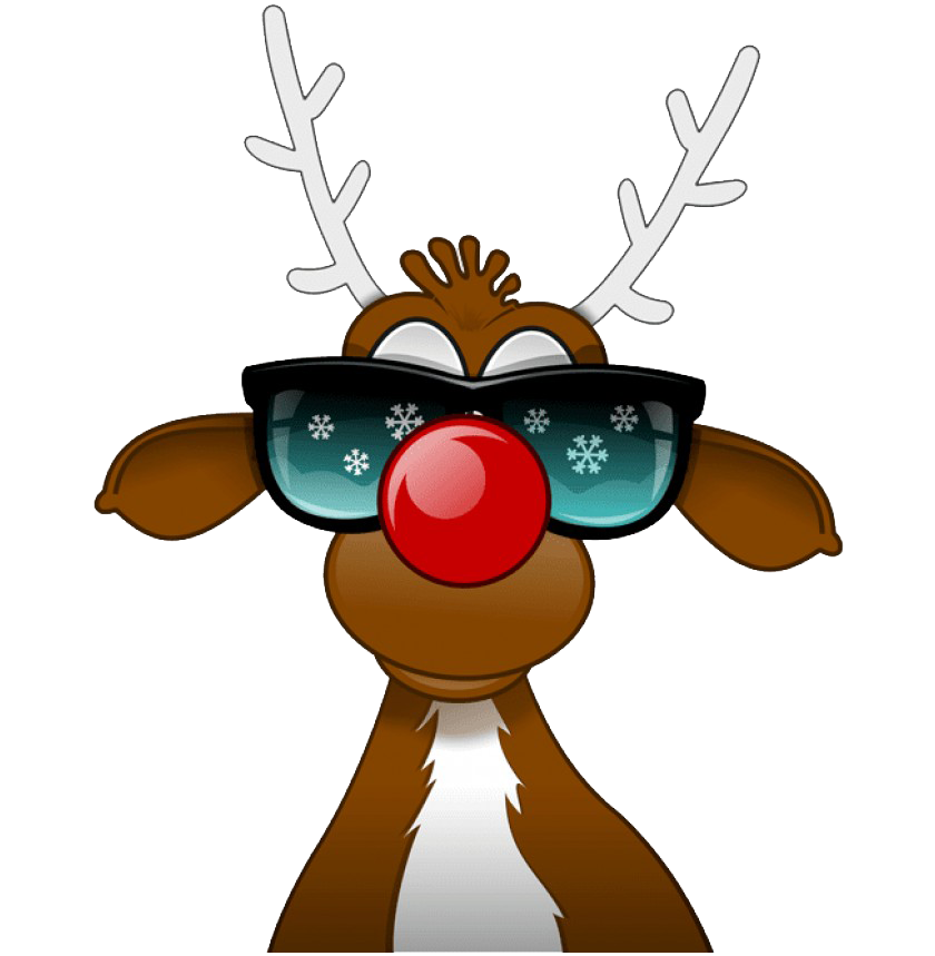 Download PNG image - Rudolph Reindeer PNG Clipart 