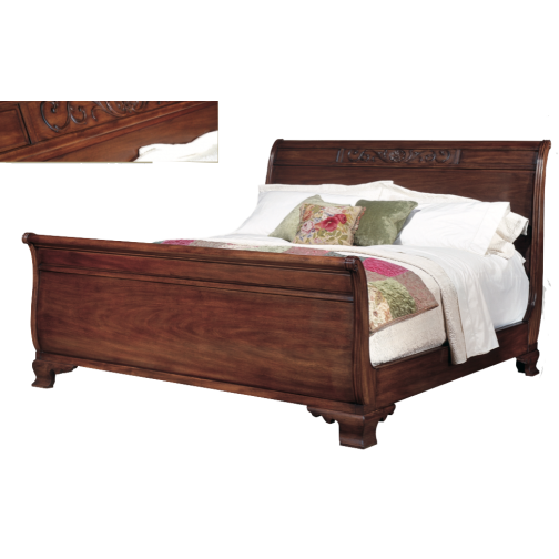 Download PNG image - Sleigh Bed PNG Transparent Image 