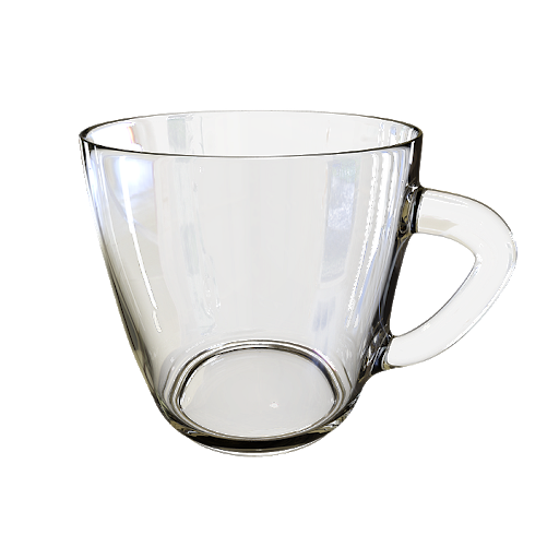 Download PNG image - Translucent Glass Cup PNG Image 