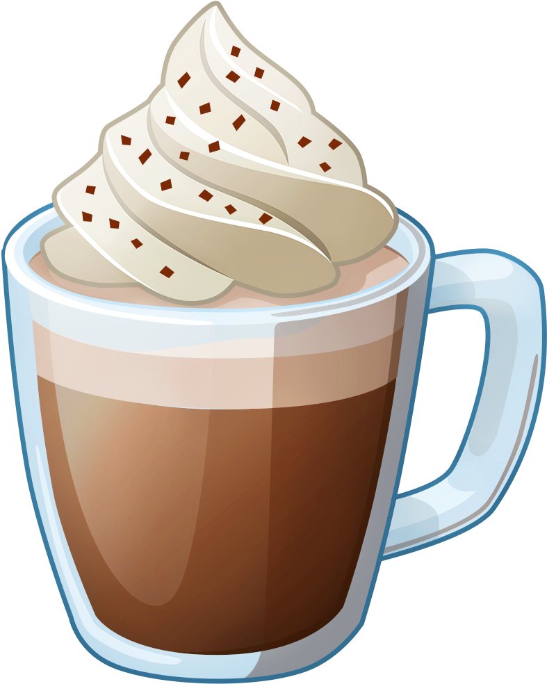 Download PNG image - Vector Chocolate Cup PNG Image 