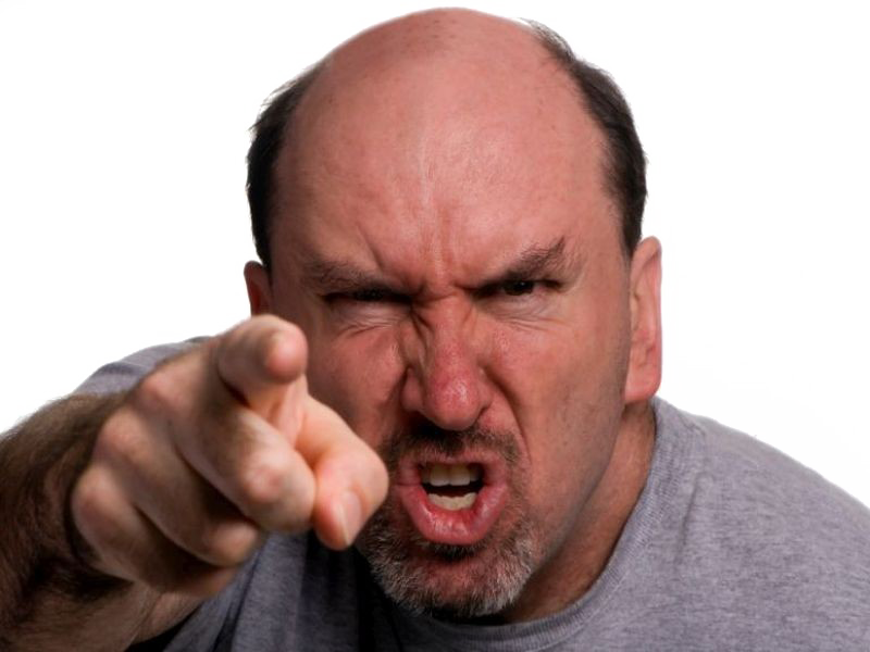 Download PNG image - Angry Man PNG Clipart 
