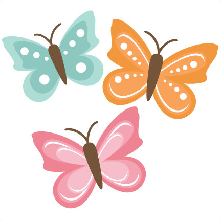 Download PNG image - Cute Butterflies PNG Pic 
