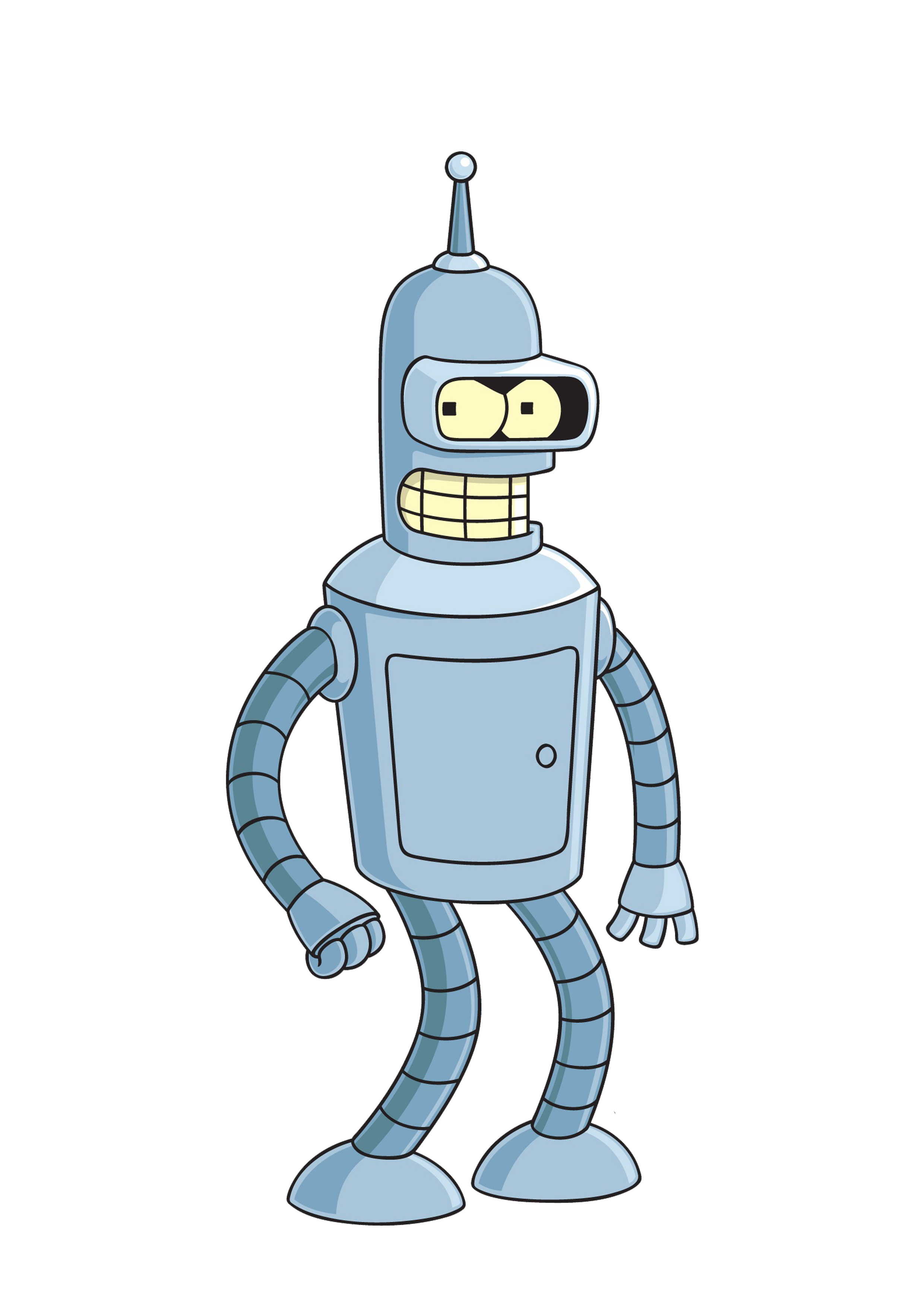 Download PNG image - Futurama Robot Bender Transparent PNG 