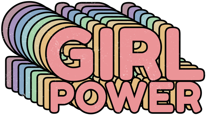 Download PNG image - Girl Power Logo PNG Isolated Free Download 
