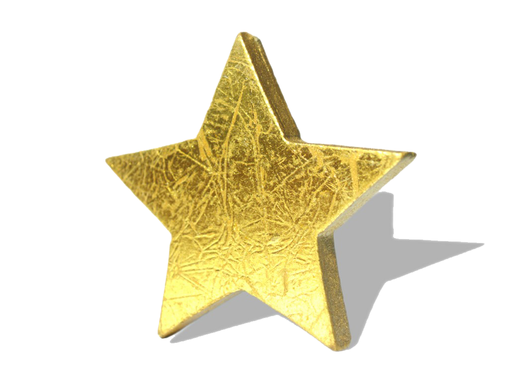 Download PNG image - Glitter Gold Star PNG Clipart 