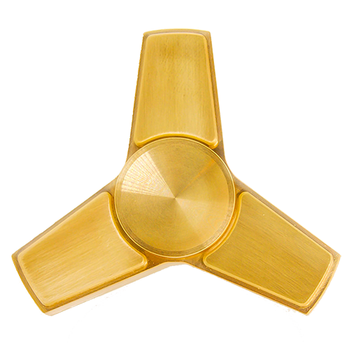 Download PNG image - Gold Fidget Spinner PNG Photo 
