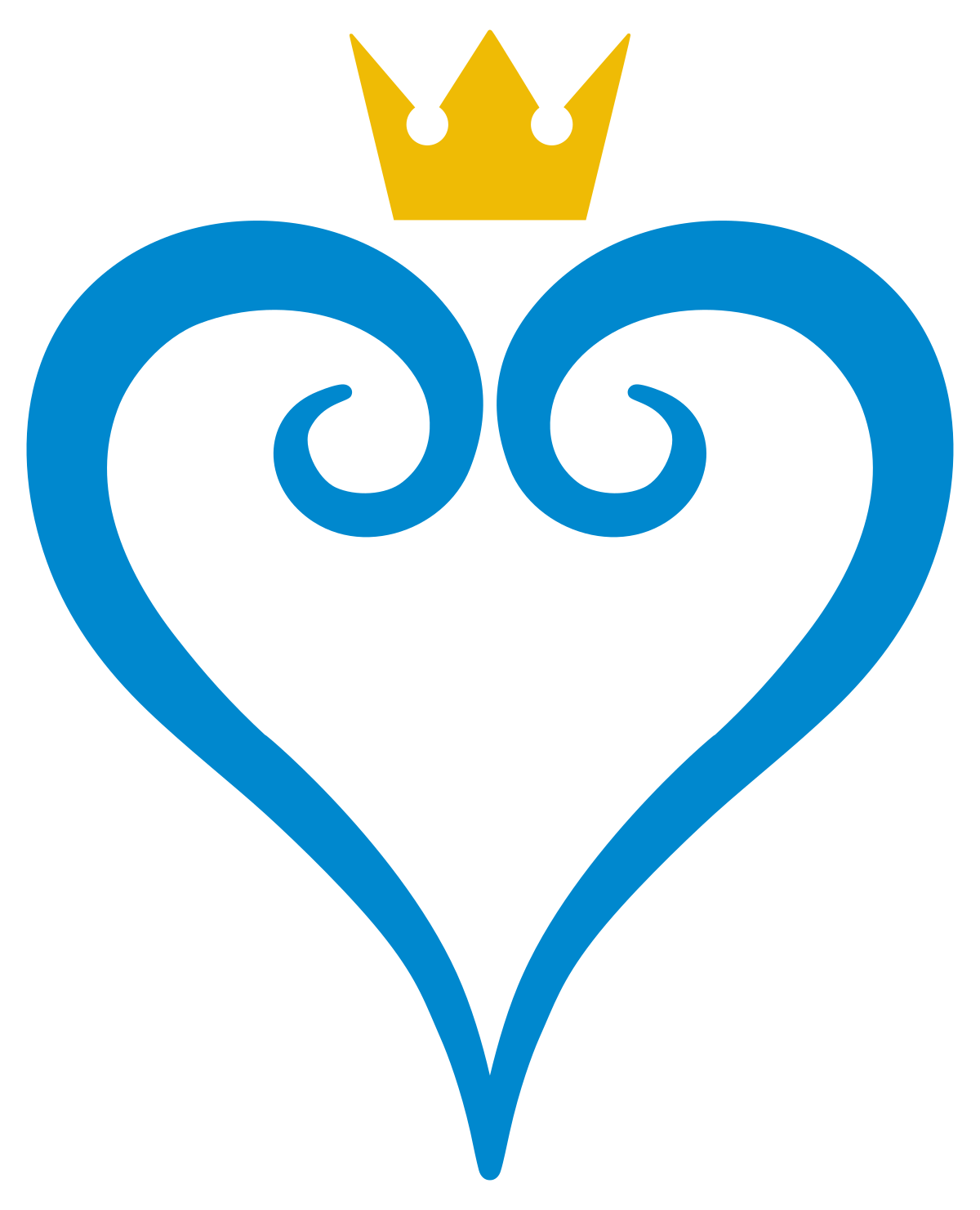 Download PNG image - Kingdom Hearts Logo Transparent PNG 