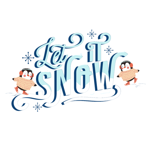 Download PNG image - Let It Snow PNG Pic 
