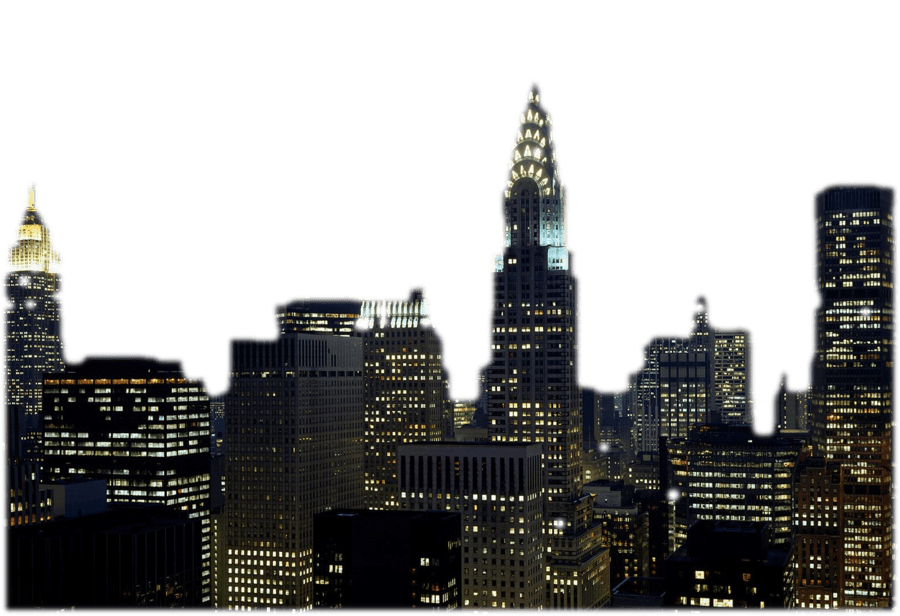 Download PNG image - New York Skyline Tower PNG File 