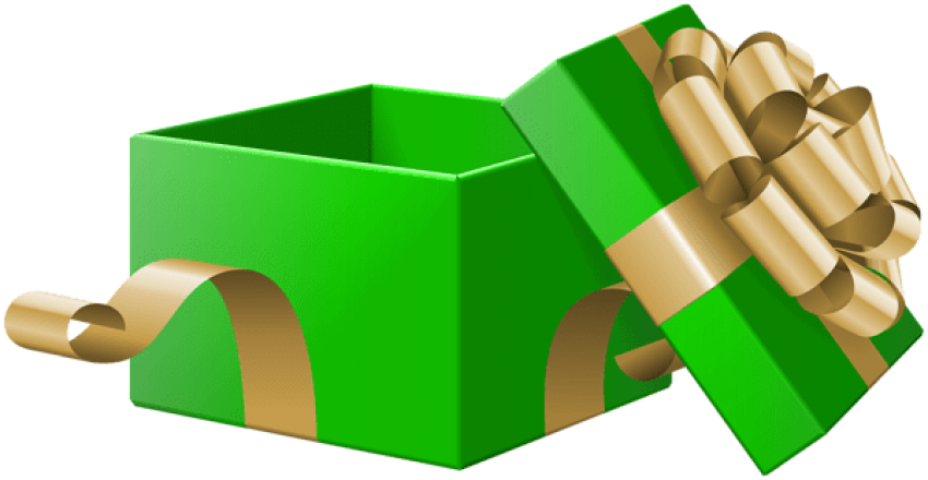 Download PNG image - Open Christmas Gift PNG Transparent Image 