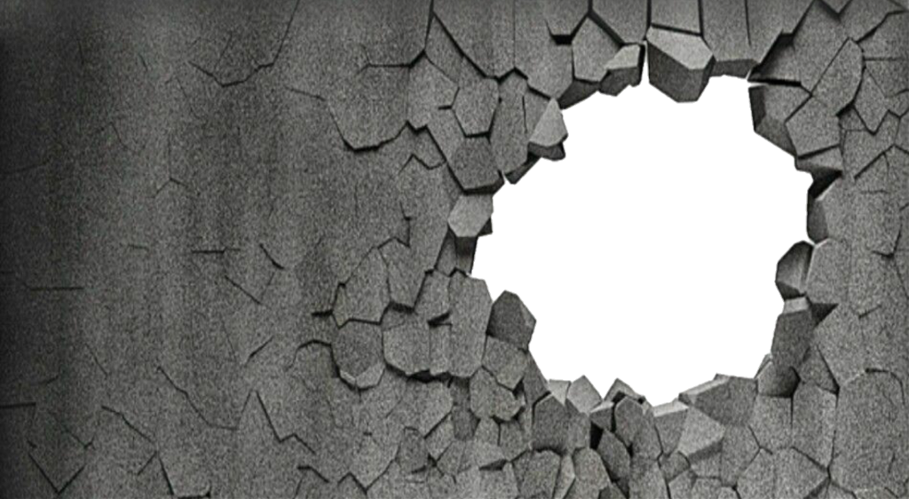 Download PNG image - White Broken Wall PNG Clipart 