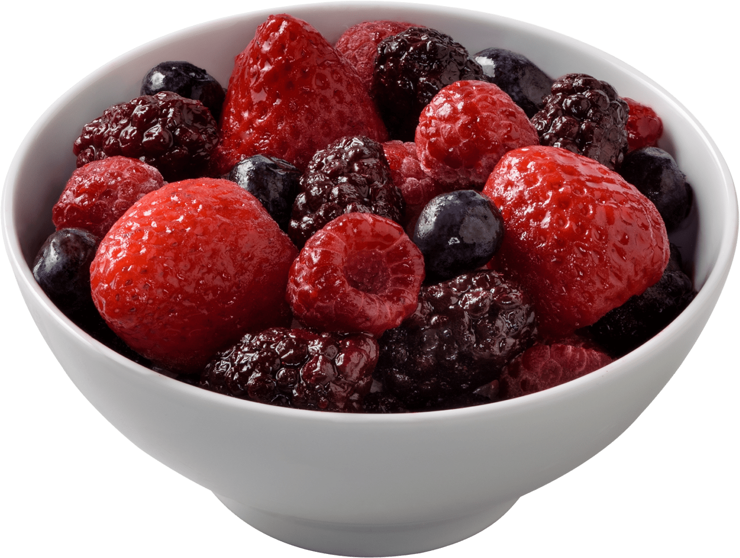 Download PNG image - Berry Mix Bowl PNG 