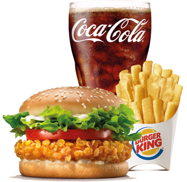 Download PNG image - Combo Burger King PNG Image 