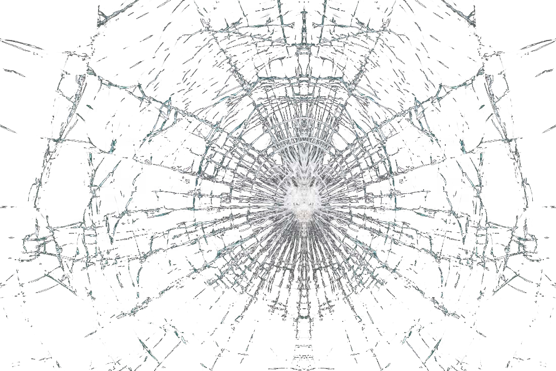 Download PNG image - Crack Glass Transparent Background 