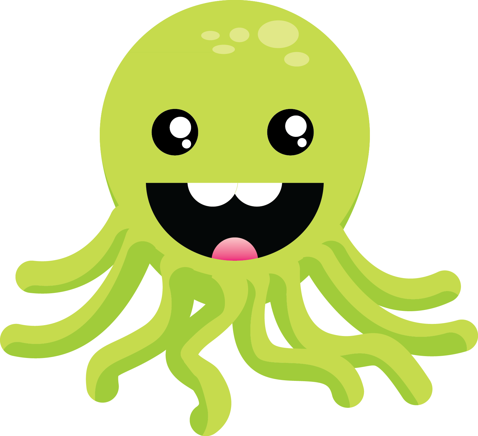 Download PNG image - Cute Octopus PNG Image 