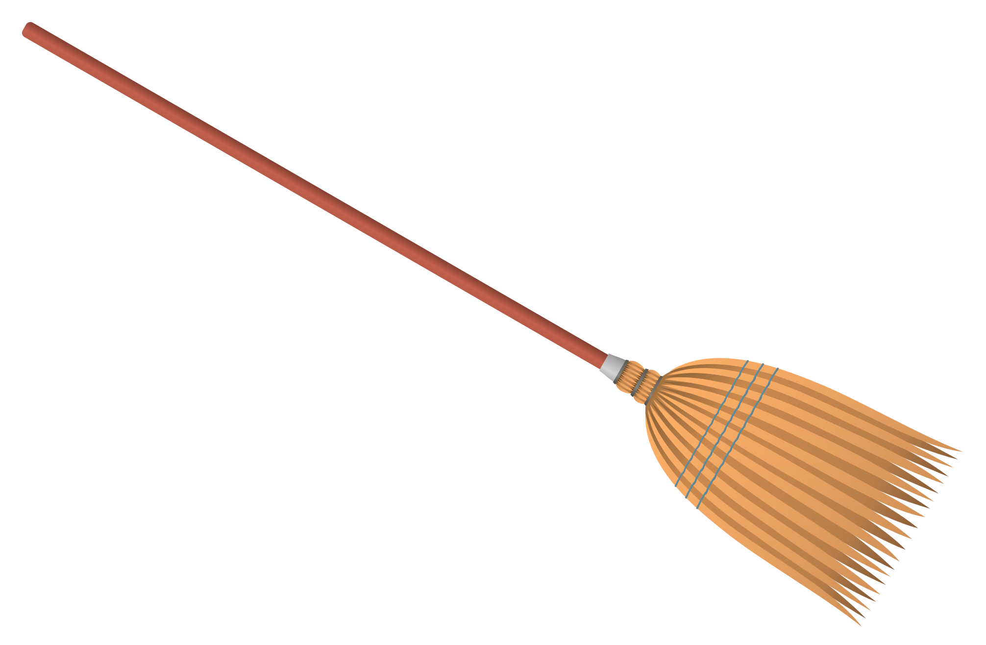 Download PNG image - Flat Broomstick PNG Image 